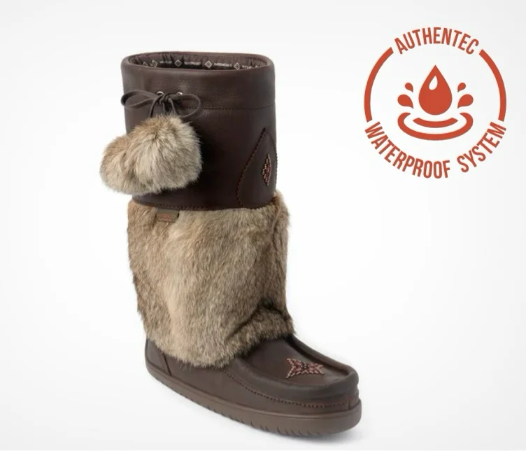 Waterproof Snowy Owl Grain Leather