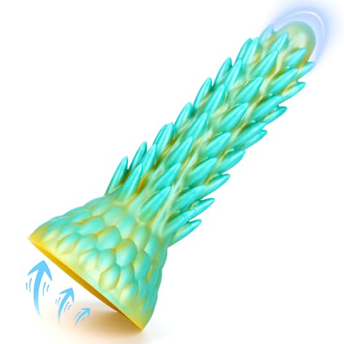 Dragon Dildo Sex Toys, 7.7'' Monster Dildo with Suction Cup, Fantasy Huge Dildos, Silicone Butt Plug Anal Dildo for Women and Men, Prostate Massager Sex Toy for Adults