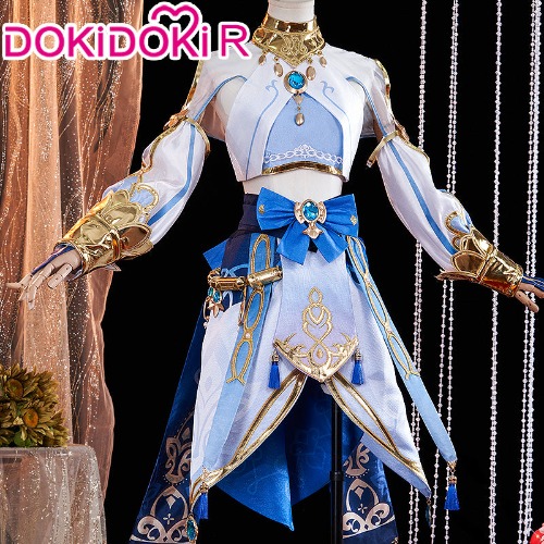 【XL/2XL Ready For Ship】【Size S-2XL 】DokiDoki-R Game Genshin Impact Cosplay Nilou Cosplay Costume Sumeru | M-PRESALE