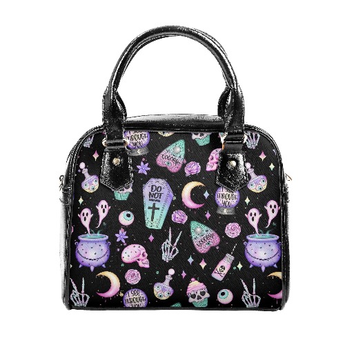 Pastel Goth Vegan Leather Handbag