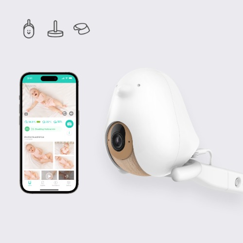 CuboAi Plus Smart Baby Monitor | 3-Stand Set