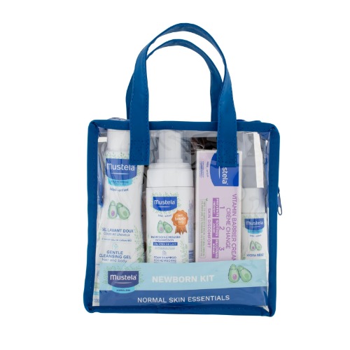 Mustela Newborn Set - for normal skin - 4 pc