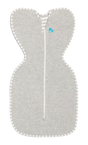 Love To Dream Swaddle Up Original 1.0 Tog Grey Small 3.5-6 kg