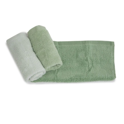 Bubba Essentials Wash Cloths Green 3 Pack