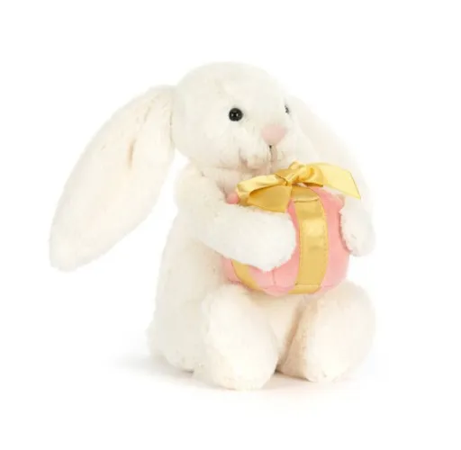 Bashful Bunny with Present