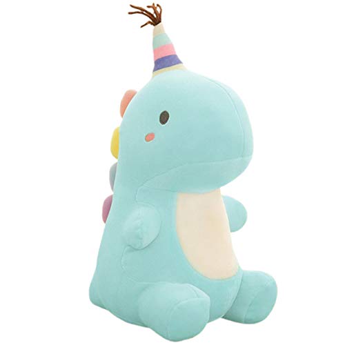 N /C Cartoon Dinosaur Plush Doll Cute Kids Stuffed Toys, Animal Plush Toy Pillows, Perfect Present for Children Adults (Blue, 15cm*23cm) - Blue - 15cm*23cm