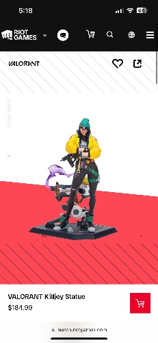 VALORANT Killjoy Statue | Riot Games Store