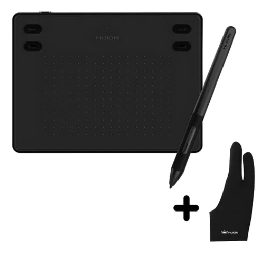 Tableta Gráfica Digitalizadora Escritura Huion H420x(guante)