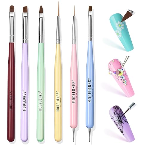 Modelones Nail Art Brush Set