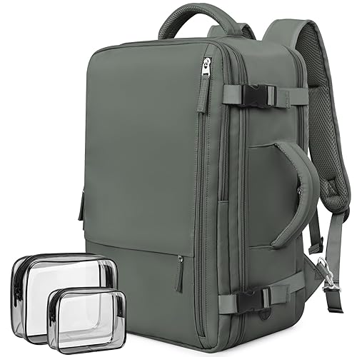 Rinlist Travel Backpack - Olive-green - Large