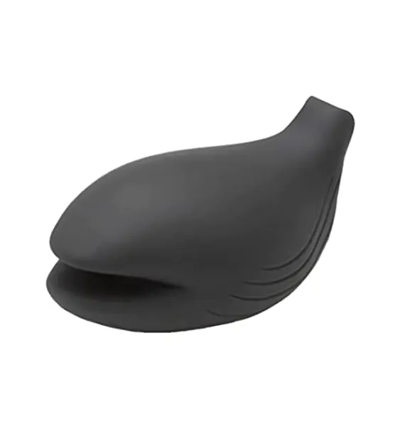 iroha+ Yoru Women Vibrator, Waterproof Soft Silicone Rechargeable Sensual Clitoral Massager, HMP-03 Black - Yoru