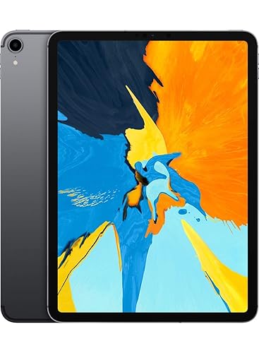 Apple iPad Pro 2018 (11-inch, Wi-Fi + Cellular 64GB) - Space Gray (Renewed) - 64GB WiFi + Cellular - Space Gray