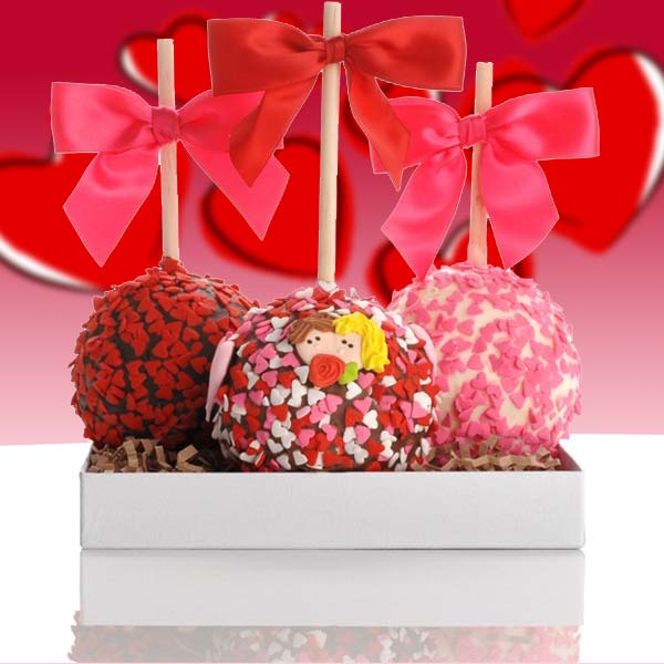 Petite Chocolate Apple Trio - Petite Chocolate Apple Trio / RRLF-CAH2S3 / Valentine's Day
