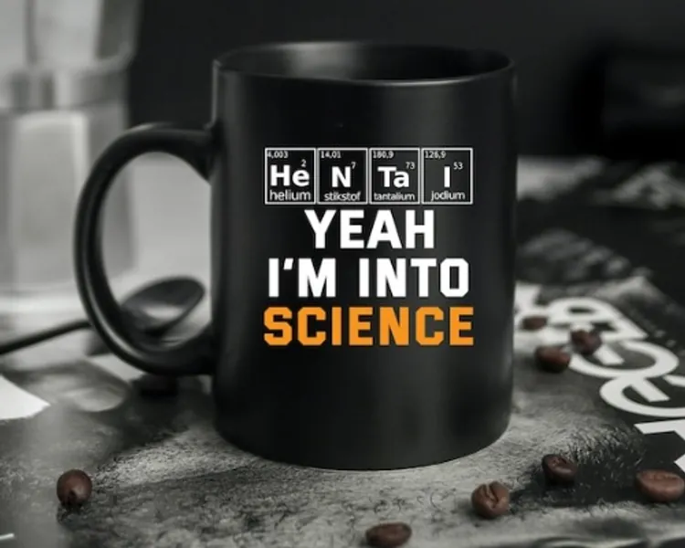 Hentai Coffee Mug Im Into Science Tea Cup Periodic Table for | Etsy