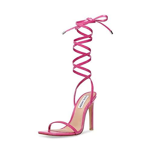 Steve Madden Women's Uplift Heeled Sandal - 6 - Pink