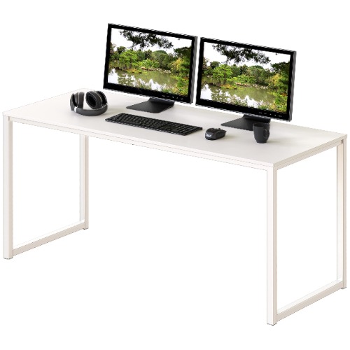 SHW Home Office 48-Inch Computer Desk, White - 48-Inch White