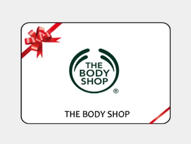 The body shop gift card 