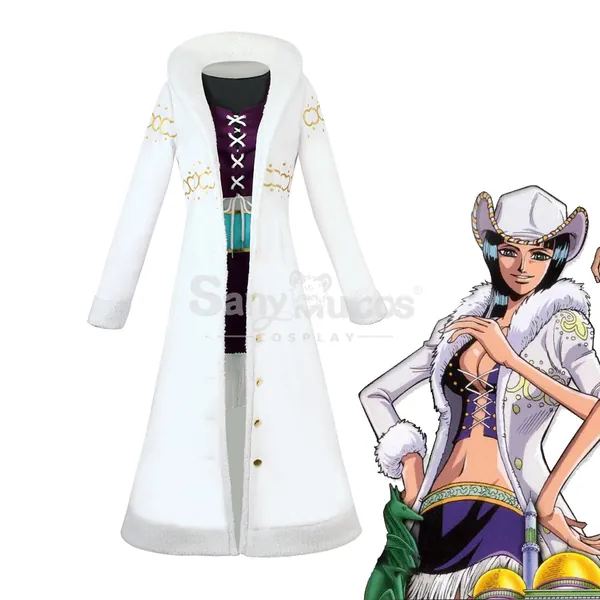 【In Stock】Anime One Piece Cosplay Nico Robin Trench Coat Cosplay Costume