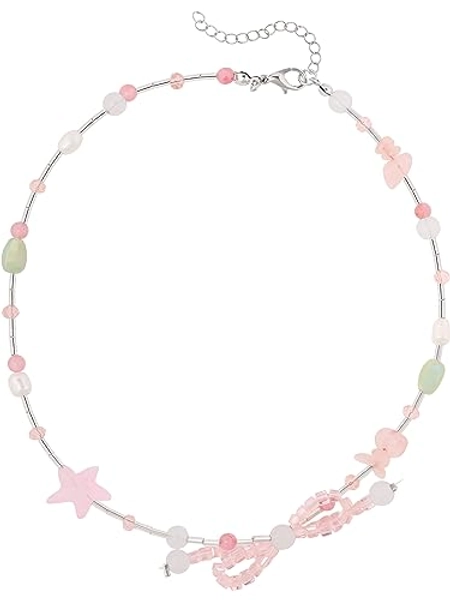 OJERRY Coquette Faux Pearl Choker Necklace, Old Money Aesthetic Jewelry