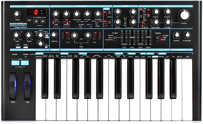 Novation Bass Station II Analog Synthesizer