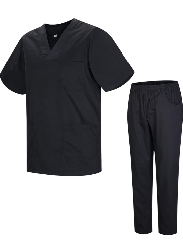 Black scrubs