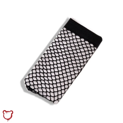 Sheer Fishnet Stockings - One Black / One Size