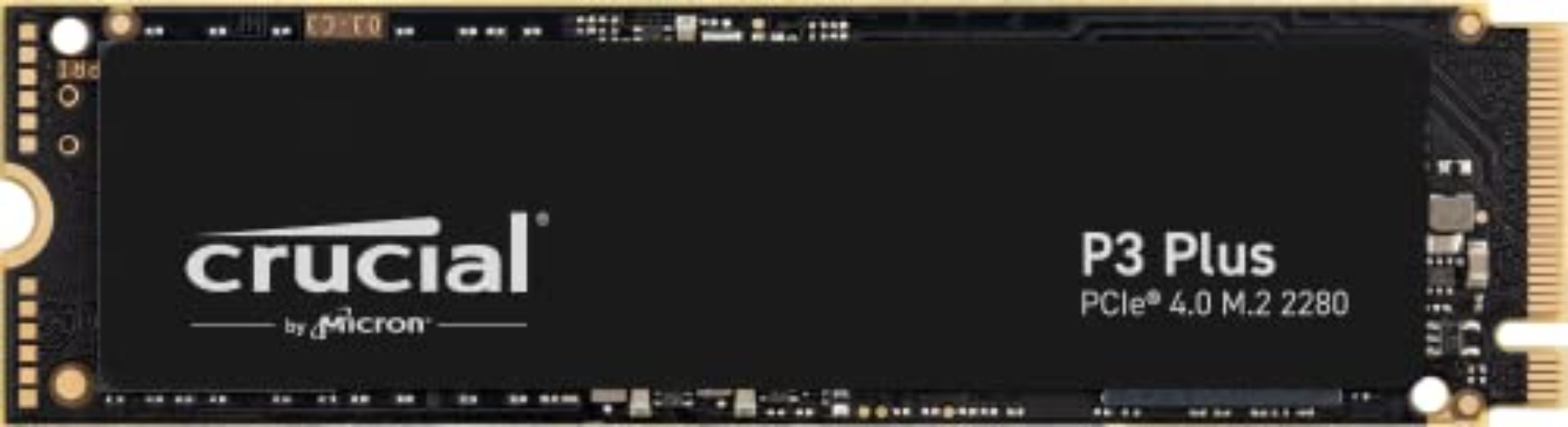 Crucial P3 Plus 1TB PCIe Gen4 3D NAND NVMe M.2 SSD, up to 5000MB/s - CT1000P3PSSD8 - 1TB - P3 Plus - SSD