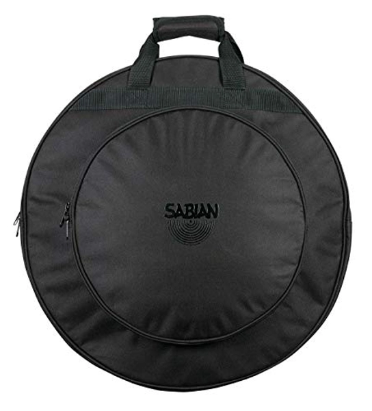 Sabian Quick 22 Black Out Cymbal Bag, Sabian QCB22 Quick 22 Cymbal Bag with Backpack Straps