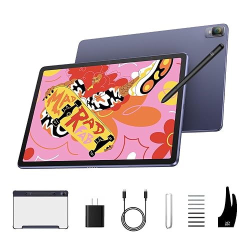XPPen Magic Drawing Pad 12.2 Inch Standalone Drawing Tablet No Computer Needed with 16384 Pressure Levels X3 Pro Battery-Free Pencil Paper-Like Screen 8GB + 256GB Portable for Digital Drawing Artists