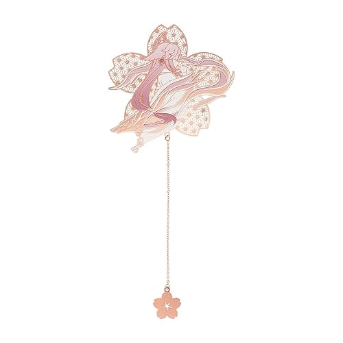 GENSHIN IMPACT Yae Miko Impression Apparel Series - Metal Bookmark&Lanyard Keychain - Metal Bookmark