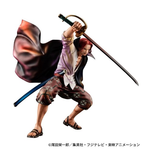 One Piece - Akagami no Shanks - Portrait of Pirates "Playback Memories" (MegaHouse) [Shop Exclusive] - Brand New
