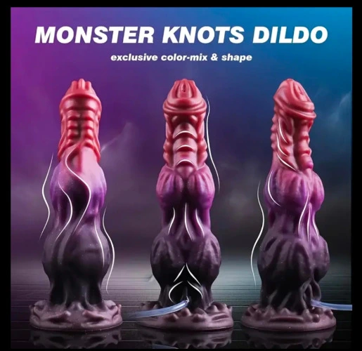 Monster Knots Squirting Toy