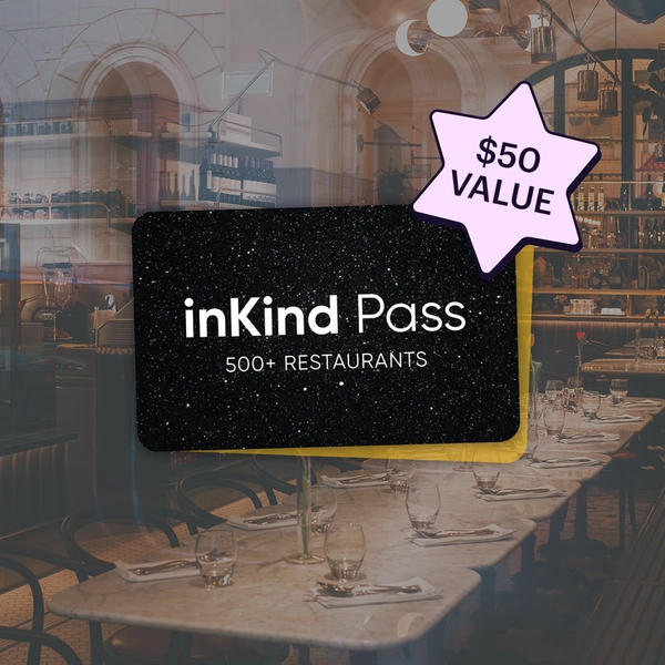 inKind Pass Gift Card, $50 Value