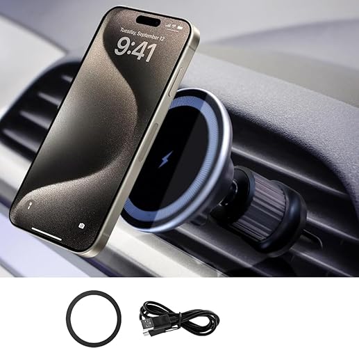 Brookstone Magnetic Car Phone Holder