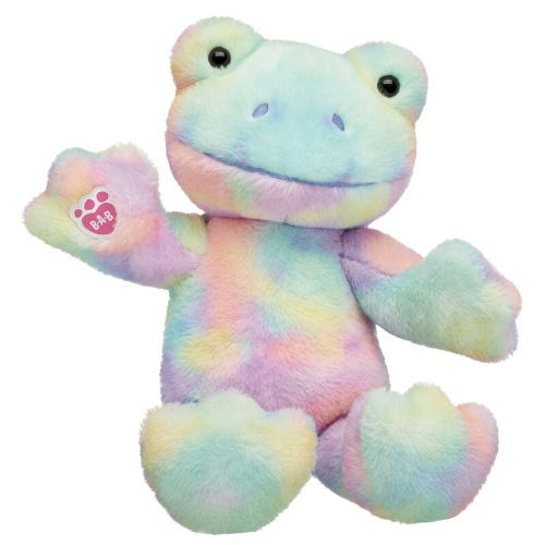 Build-A-Bear Rainbow Clouds Frog Soft Toy Stuffed Animal