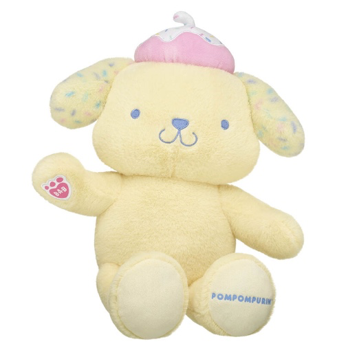 Build-A-Bear Sanrio Hello Kitty and Friends Donut Pompompurin Plush Stuffed Animal in Light Yellow