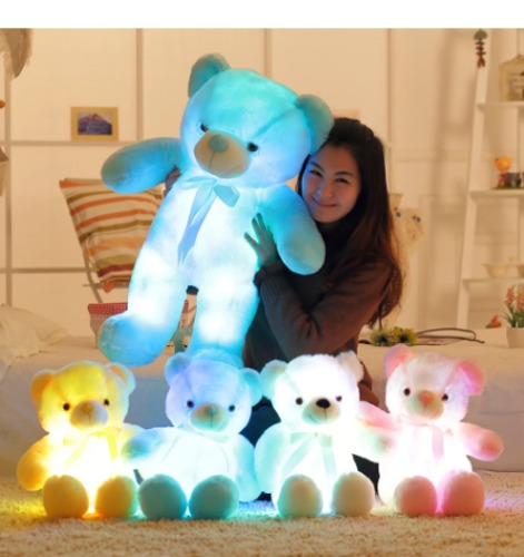 Glowing LED Teddy Bear Plush - 1