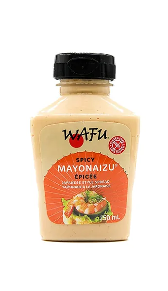 Wafu Mayonaizu Japanese Style Mayonnaise (Spicy, 8.0 oz) - Spicy 8.5 Fl Oz (Pack of 1)