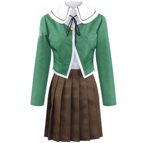 Anime Dang-anronpa C-hihiro F-ujisaki Cosplay Costume School Uniform JK Uniform Halloween Carnival Party Outfits