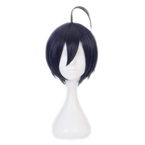 OSIAS Shuichi Saihara Cosplay Wigs,Danganronpa Wigs,Anime Cosplay Wigs With Free Cap