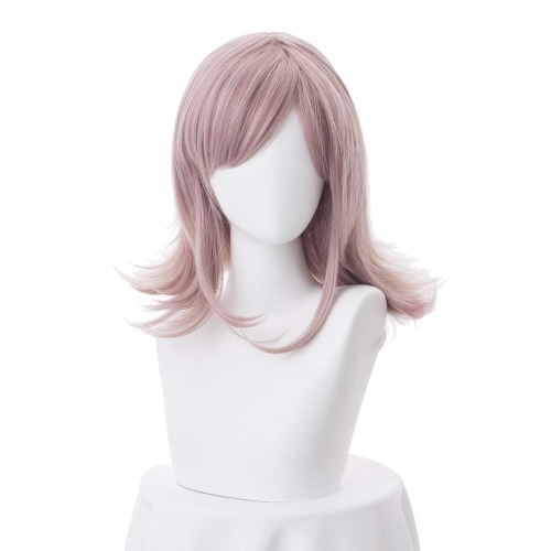 MUZIWIG Nanami ChiaKi Cosplay Wig, Danganronpa Anime Wig with Free Wig Cap Girls Women Synthetic Hair Fashion Dress Up Accessories