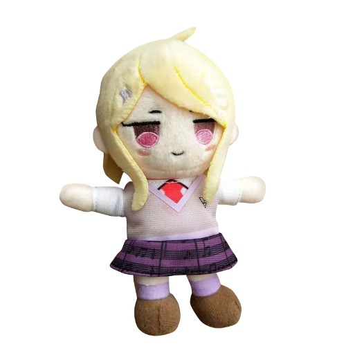 Jiumaocleu Anime Nagito Komaeda, Saihara Shuichi, Kokichi Ouma, Akamatsu Kaede, Harukawa Maki, Nanami Chiaki Kawaii Plush Stuffed Plushies Gift for Girl Boy
