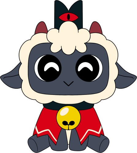 Lamb Sit Plush (9in) | Default Title