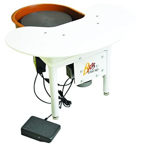 Speedball Boss Elite Pottery Wheel with 1.0 hp Motor, 14-Inch Wheel Head, 175 lb Capacity - Big Boss Elite 175lb Capacity