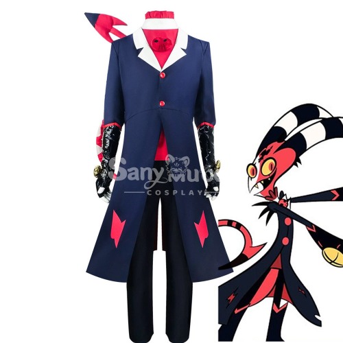 【In Stock】Anime Helluva Boss Cosplay Blitzo Cosplay Costume - M