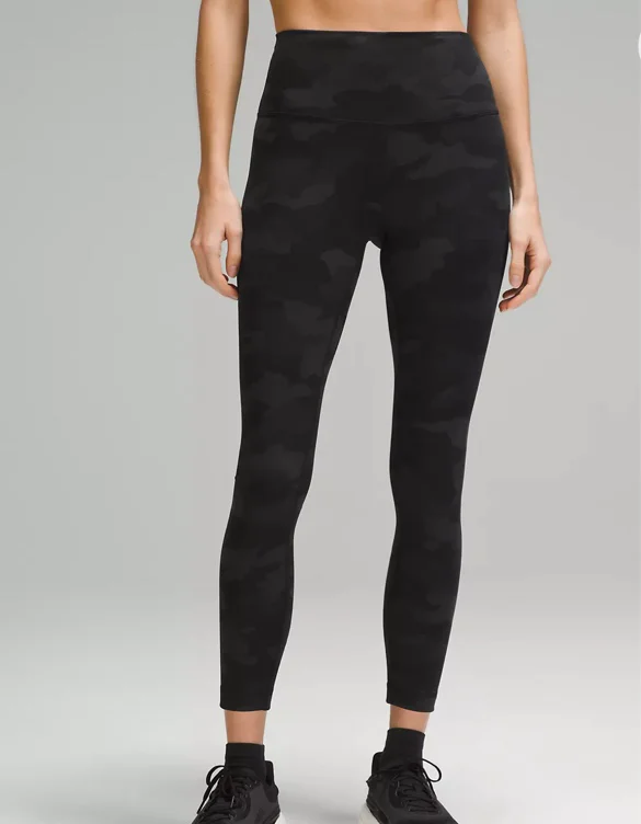 Wunder Train High-Rise Tight 25" -  Heritage 365 Camo Deep Coal Multi - 2