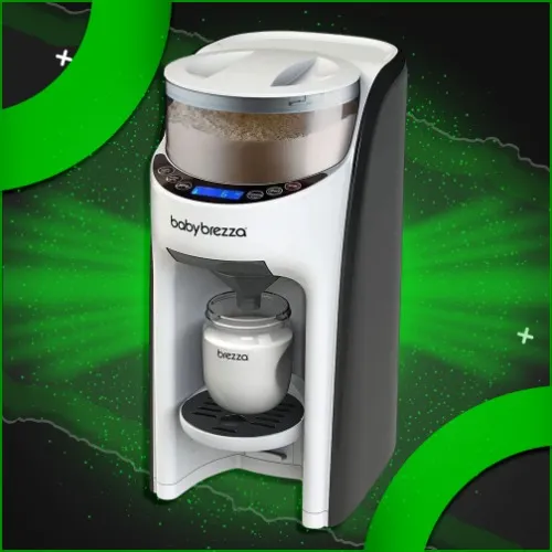 Baby Brezza Formula Pro Advanced Formula Dispenser Machine - Automatically Mix a Warm Formula Bottle Instantly - Easily Make Bottle with Automatic Powder Blending