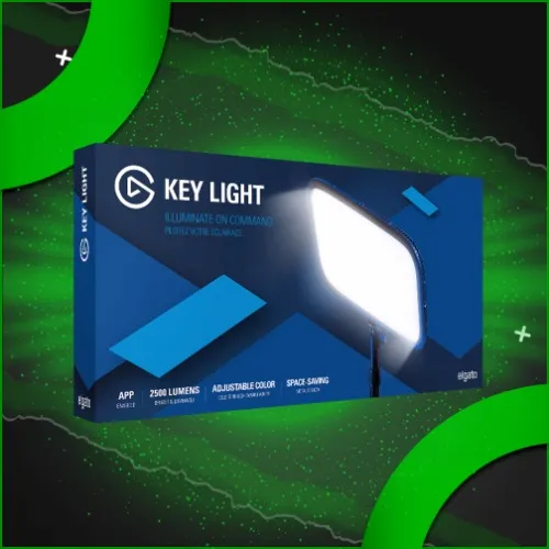 Elgato Key Light Professional - Mac, PC, iOS, Android (Renewed)