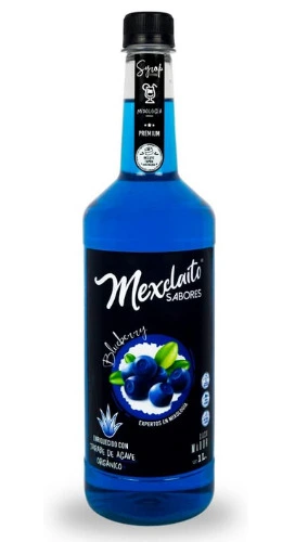 Mexclaito blueberry syrup