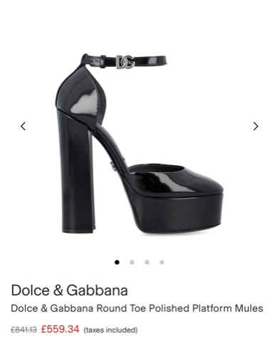 Dolce&Gabbana Sandals Black | Strappy Sandal | fashionette